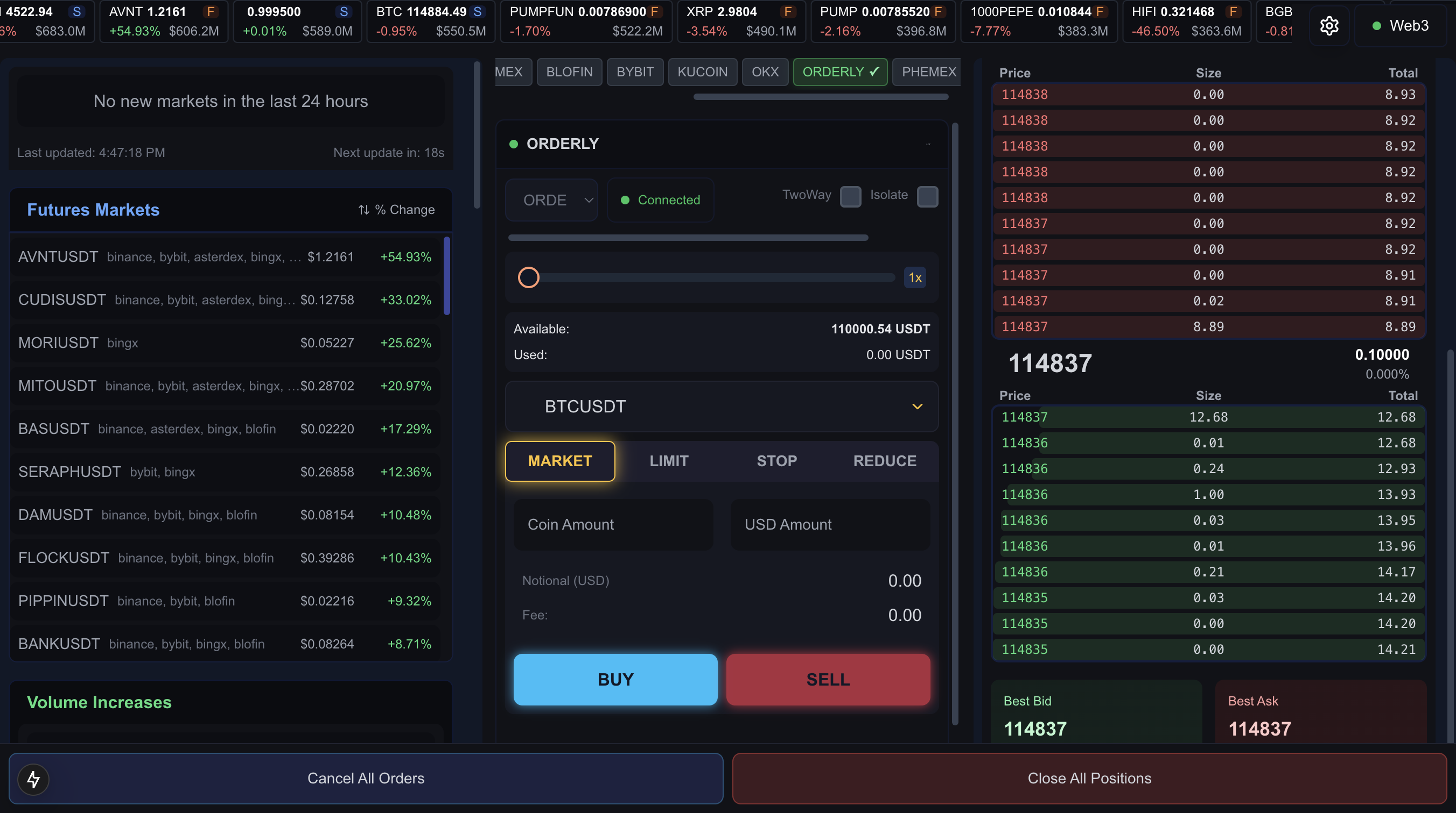 Web Terminal Interface
